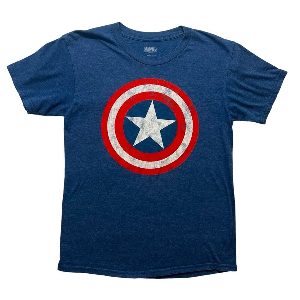 Men’s Marvel Captain America T-shirt, Size S